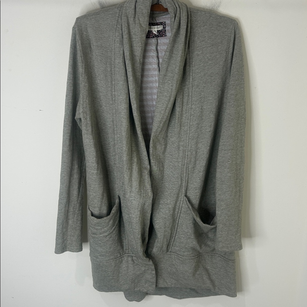 ANTHROPOLOGIE PURE + GOOD Cardigan Size Medium - Picture 2 of 15